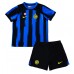 Inter Milan Hjemmedraktsett Barn 2023-24 Korte ermer (+ Korte bukser)